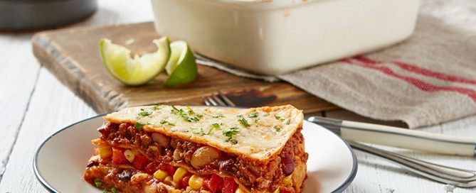Beef & Bean Lasagne